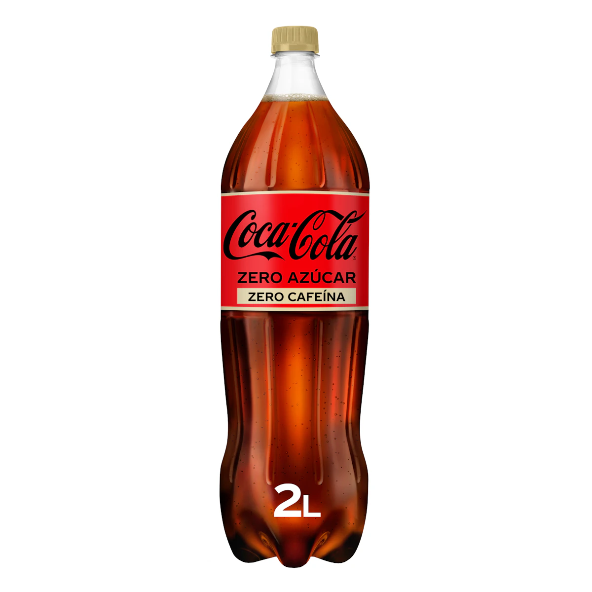 Refresco Coca-Cola zero azúcar zero cafeína