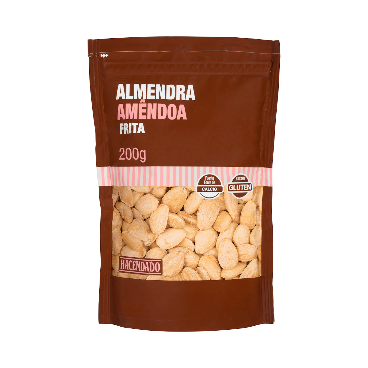 Almendra frita y salada Hacendado pelada