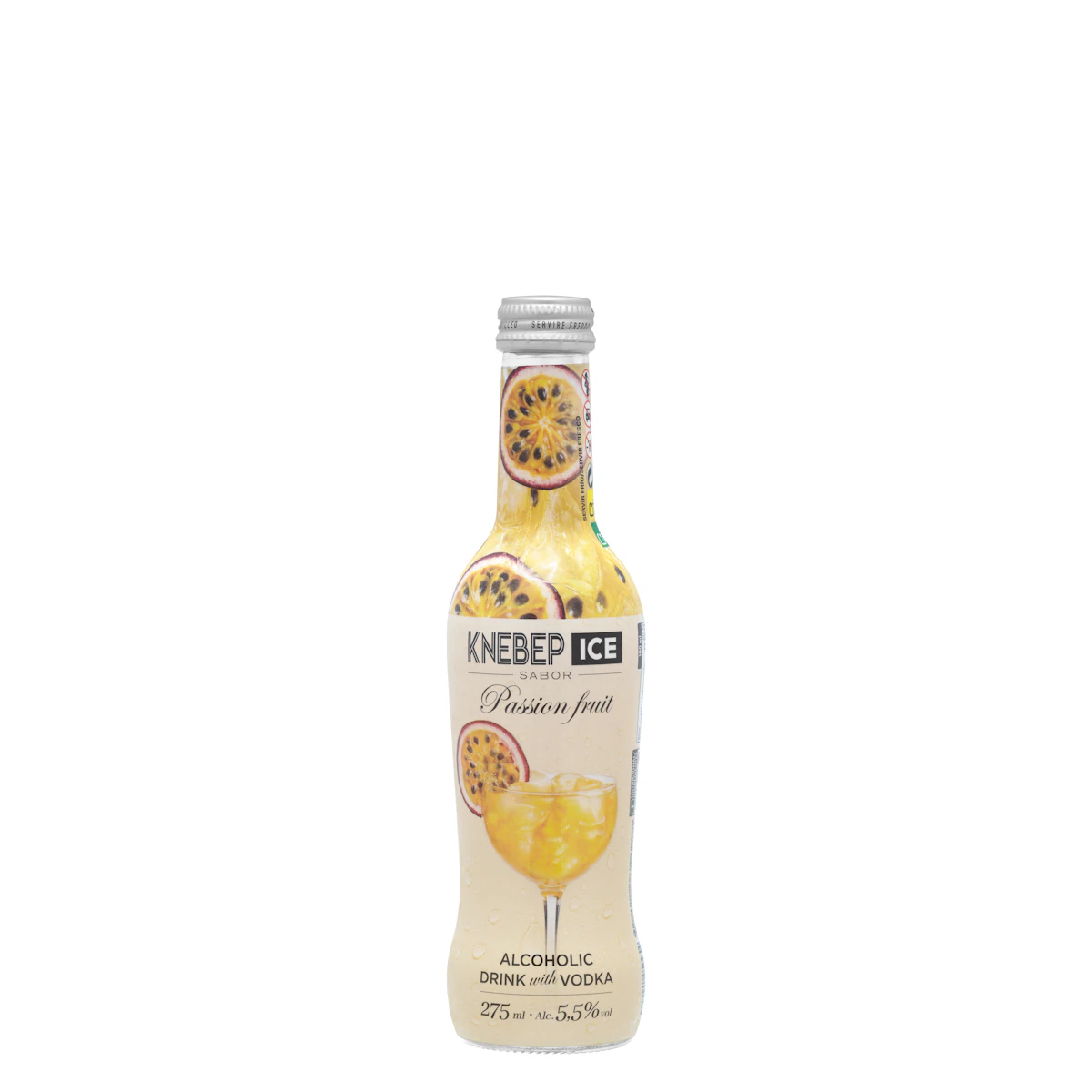 Bebida preparada de vodka sabor maracuyá Knebep Passion fruit