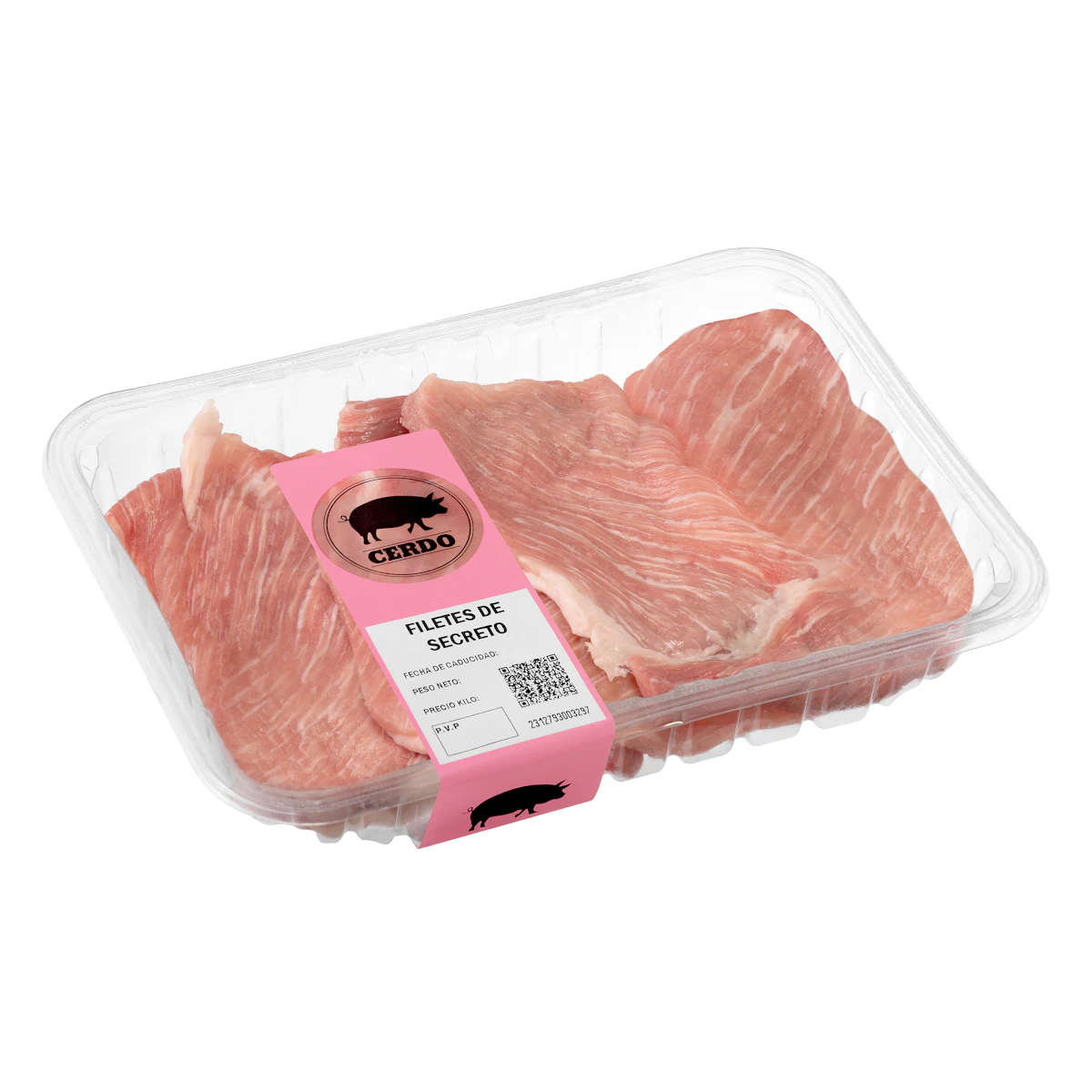 Filetes secreto de cerdo