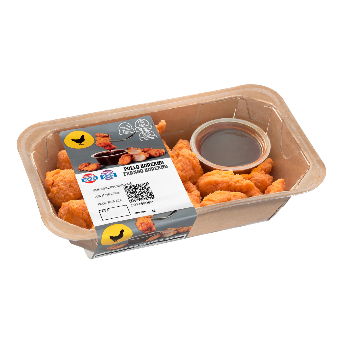 Pollo Koreano con salsa