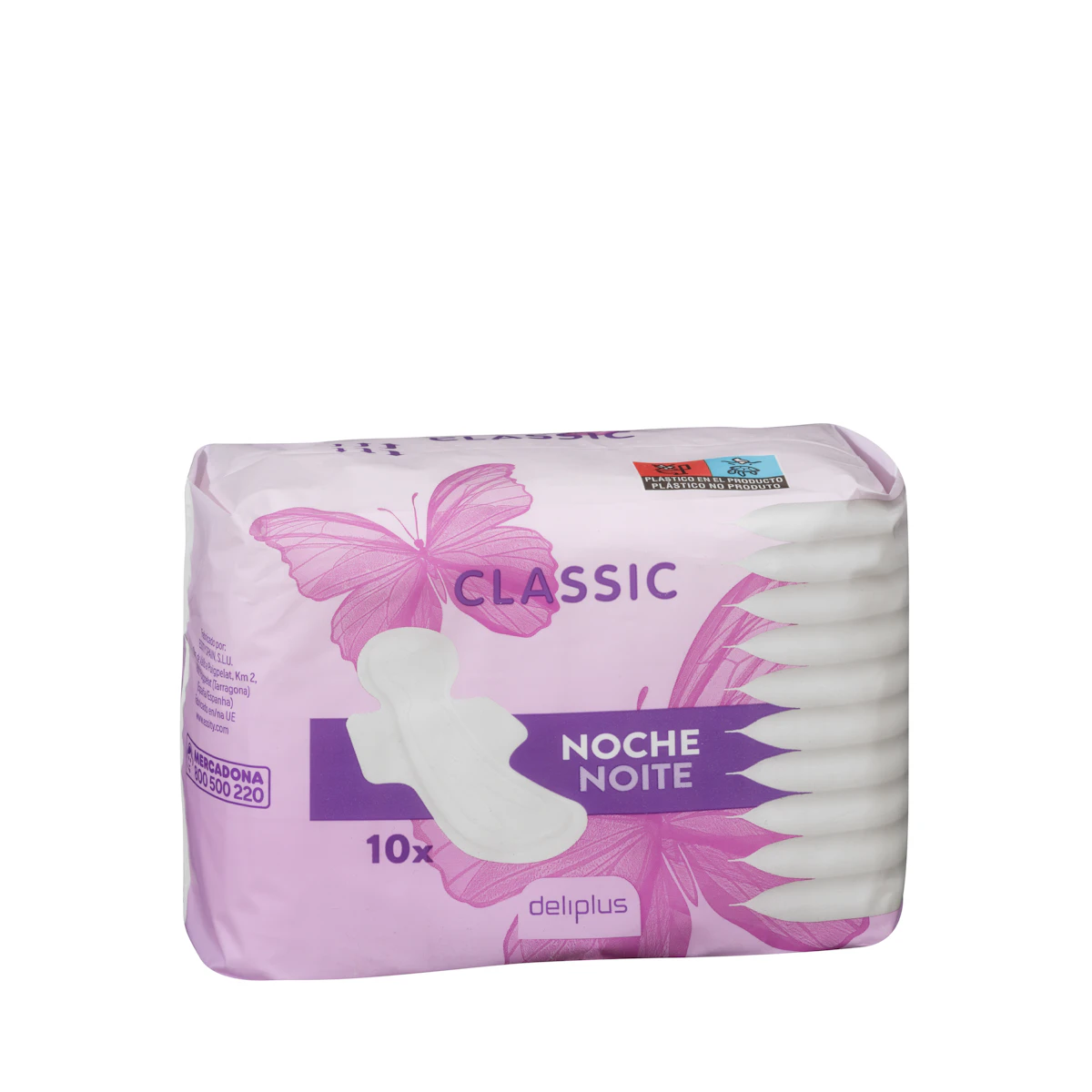 Compresa classic noche Deliplus con alas