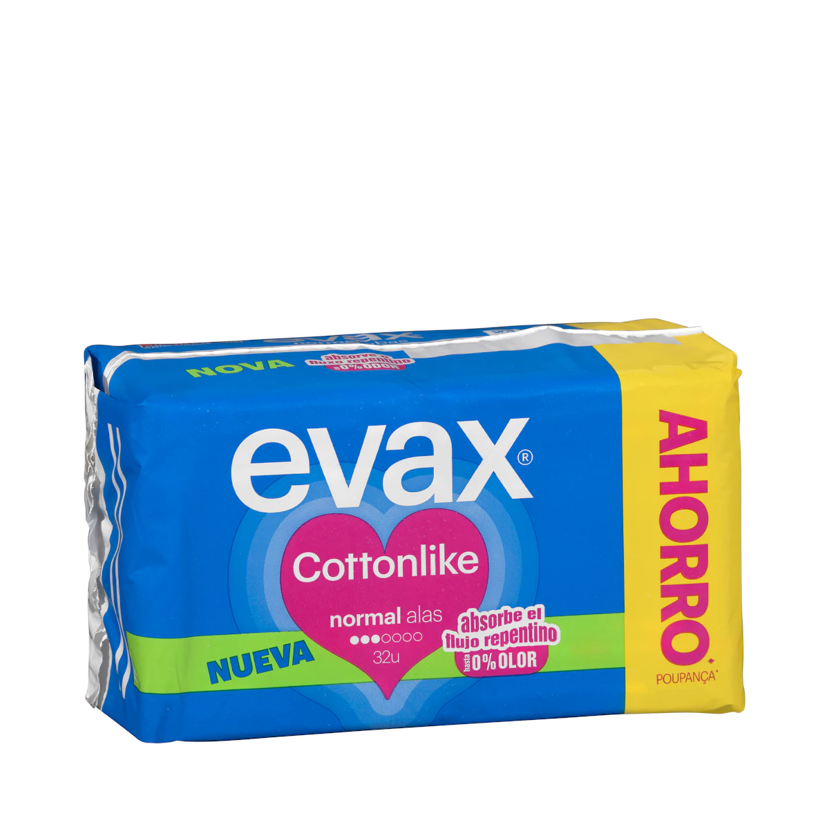 Compresa normal Evax Cottonlike con alas