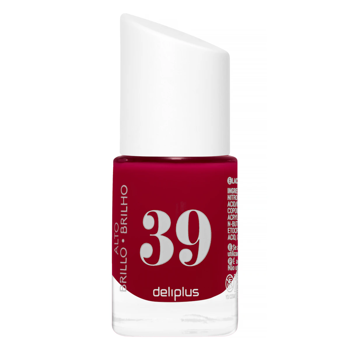 Laca de uñas alto brillo Deliplus 39 dulce fresa