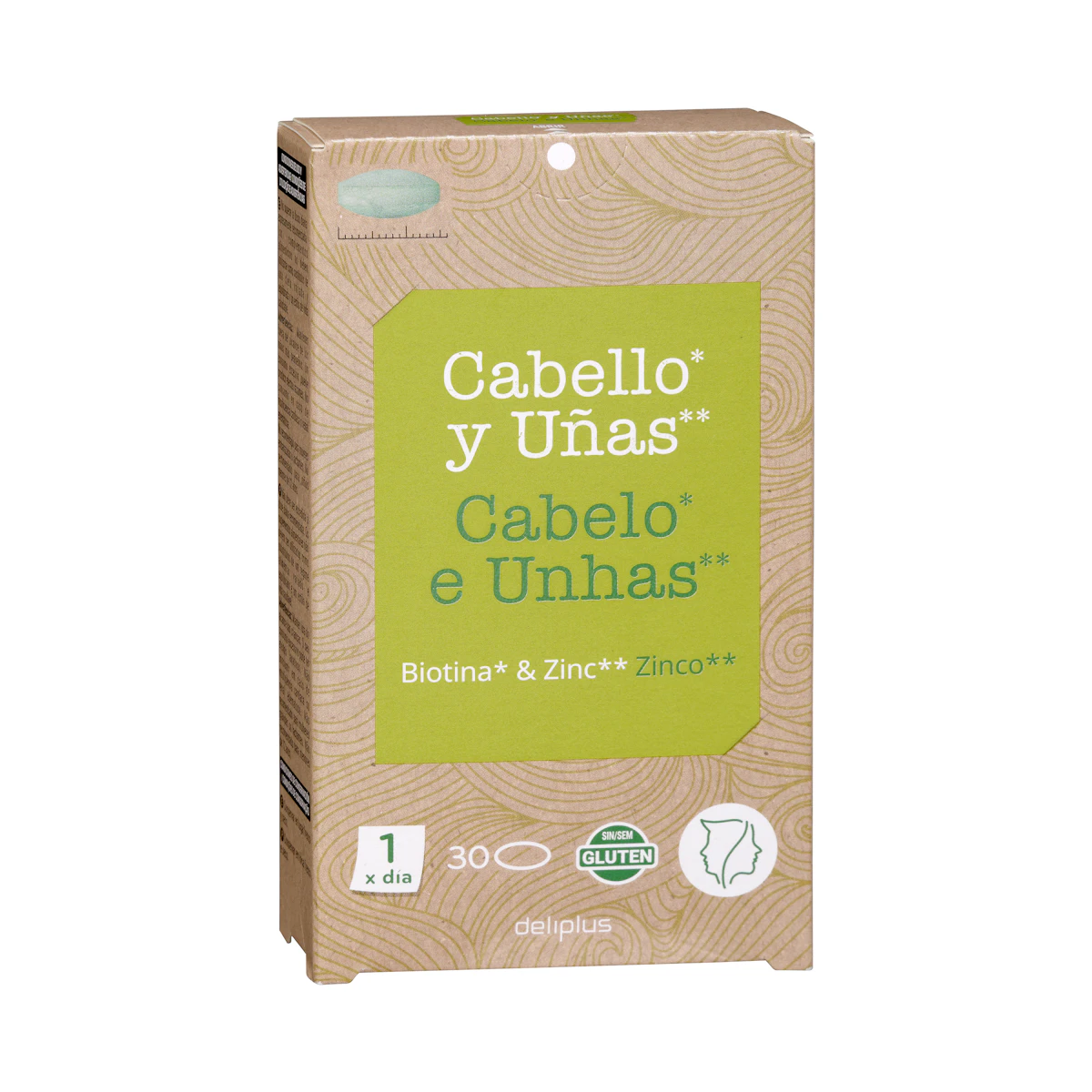 Comprimidos cabello y uñas Deliplus