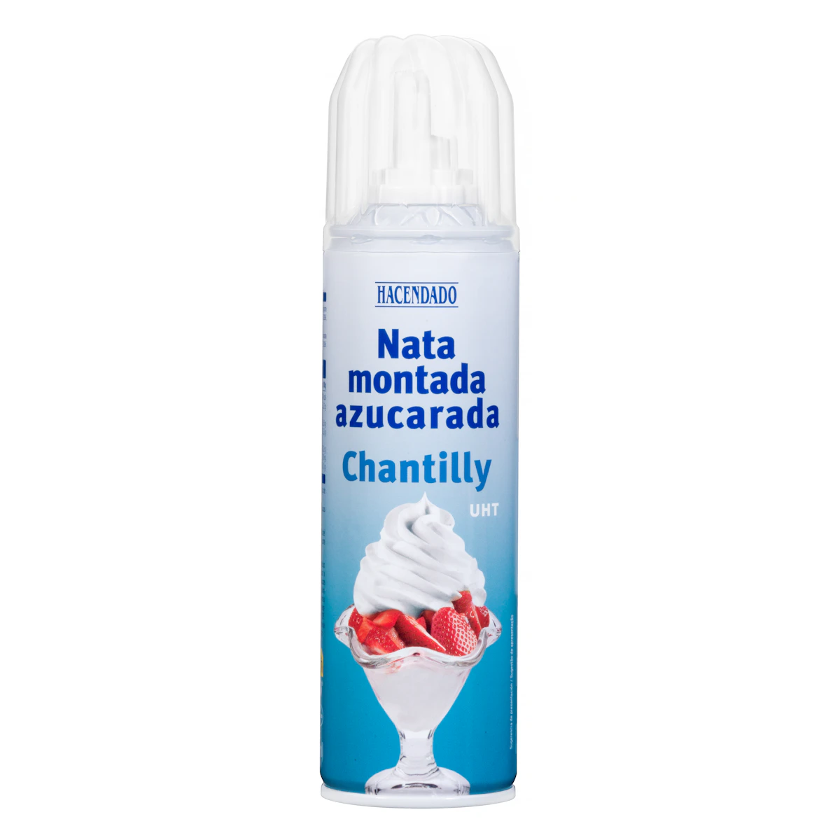 Nata montada azucarada Hacendado