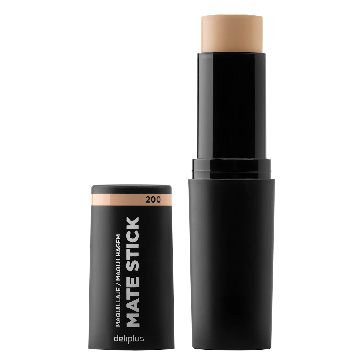 Maquillaje Mate Stick multiusos Deliplus 200 beige medio