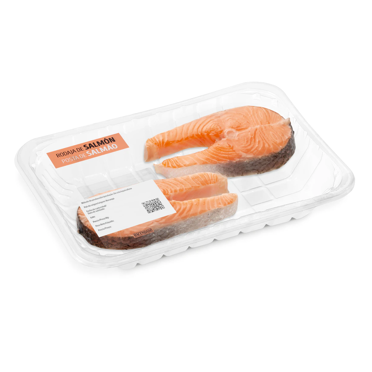 Rodaja de salmón