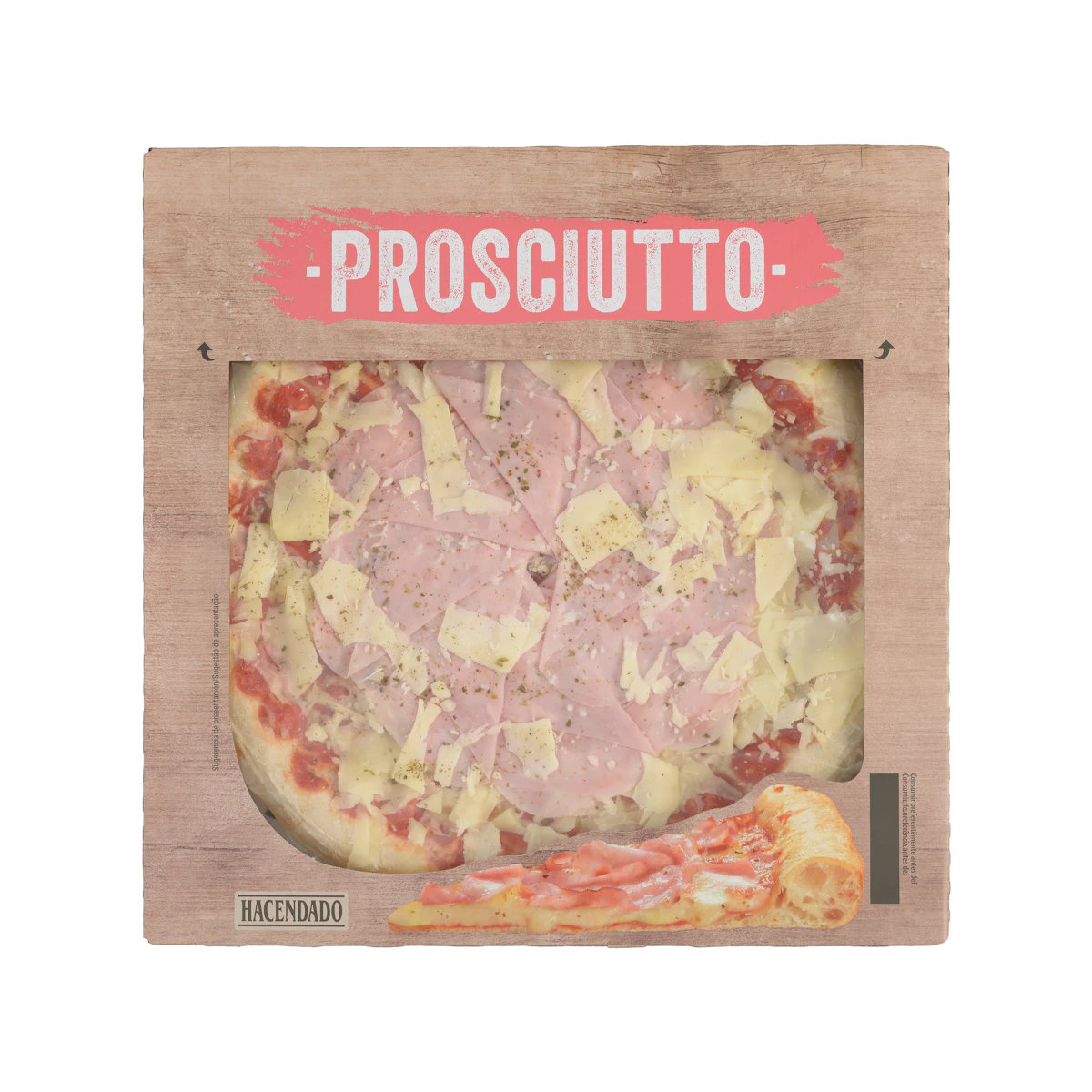 Pizza Prosciutto Hacendado jamón y queso