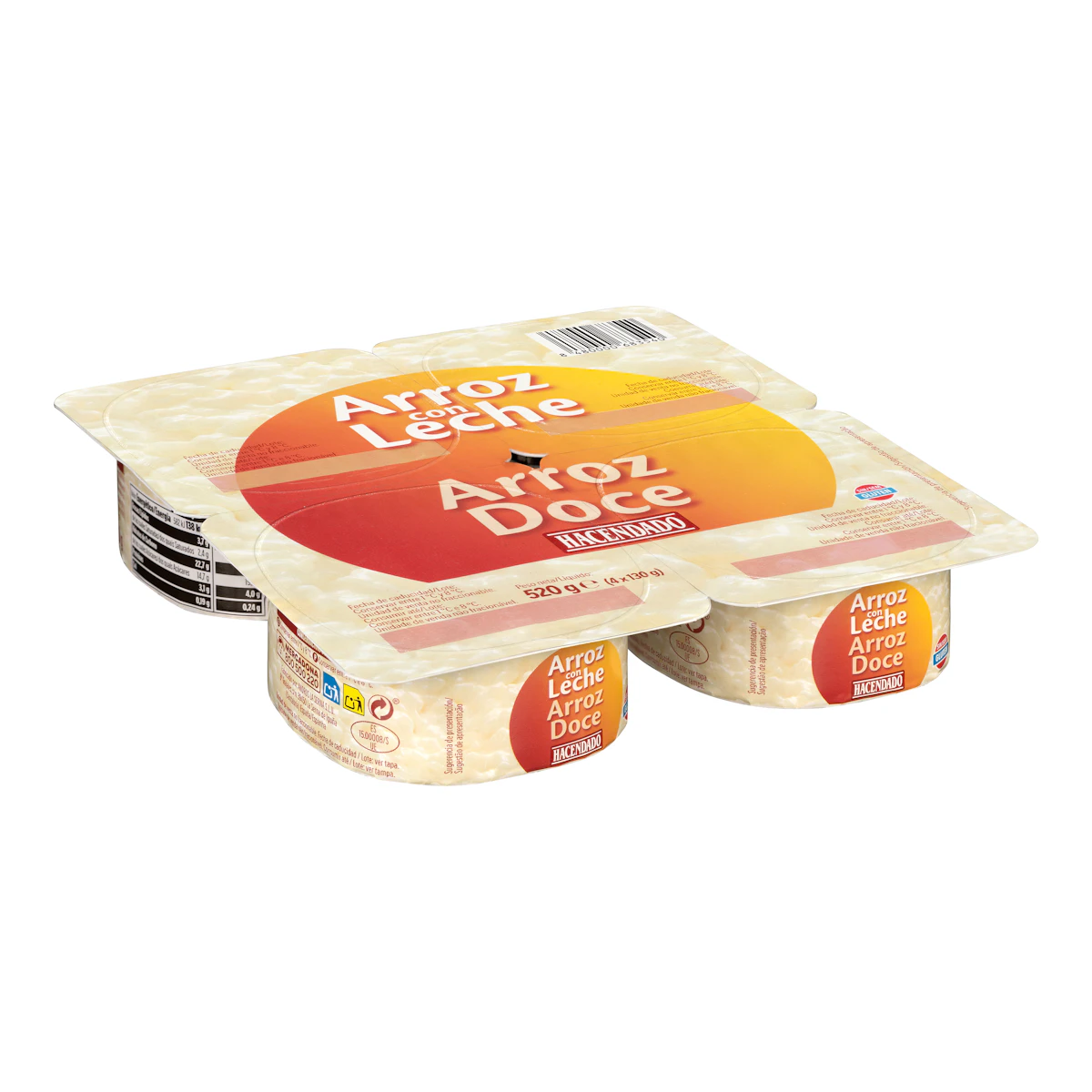 Arroz con leche Hacendado